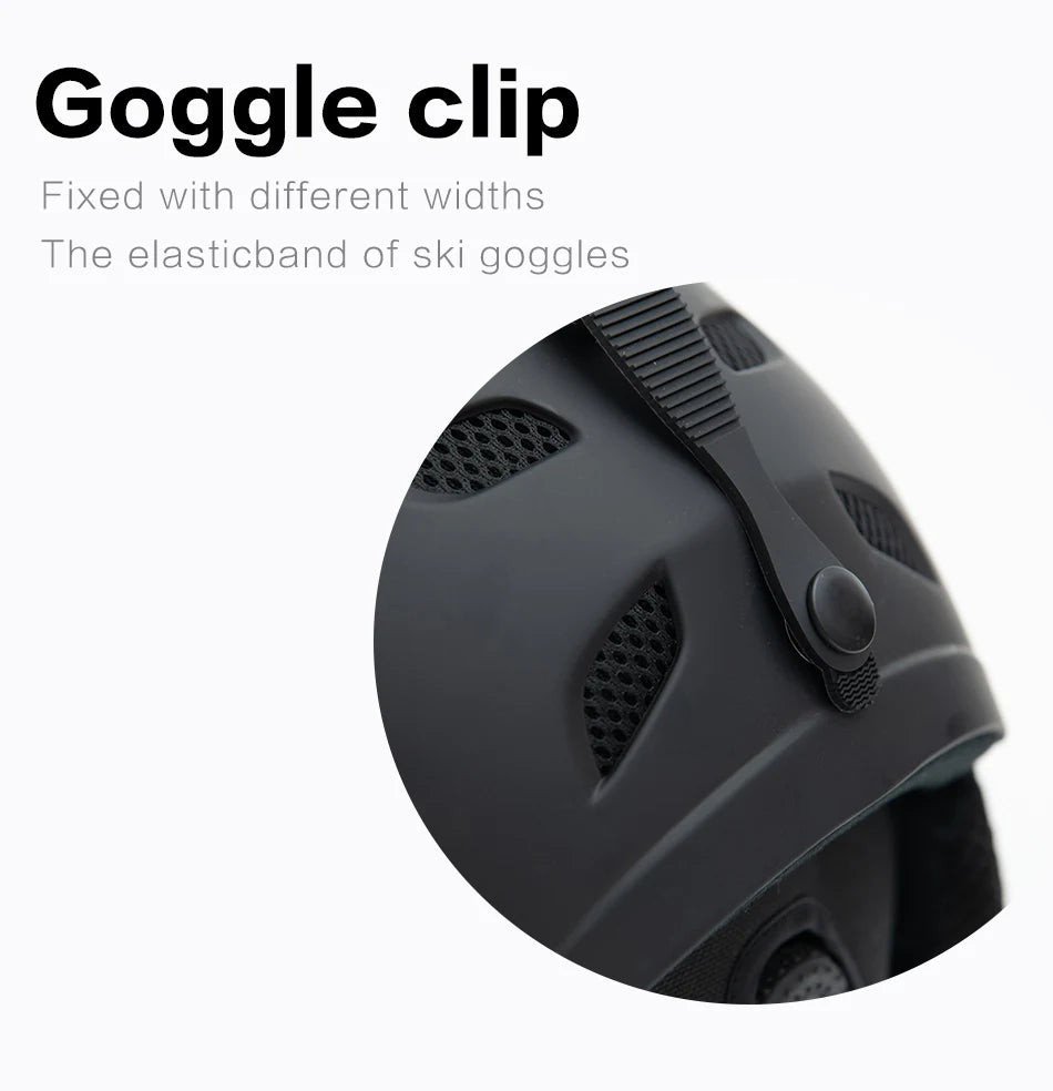 VECTOR Man Women Snowboard Snowmobile Ski Helmet CE Certification Adult Windproof Skating Skateboard Snow Sports Cycling Helmets