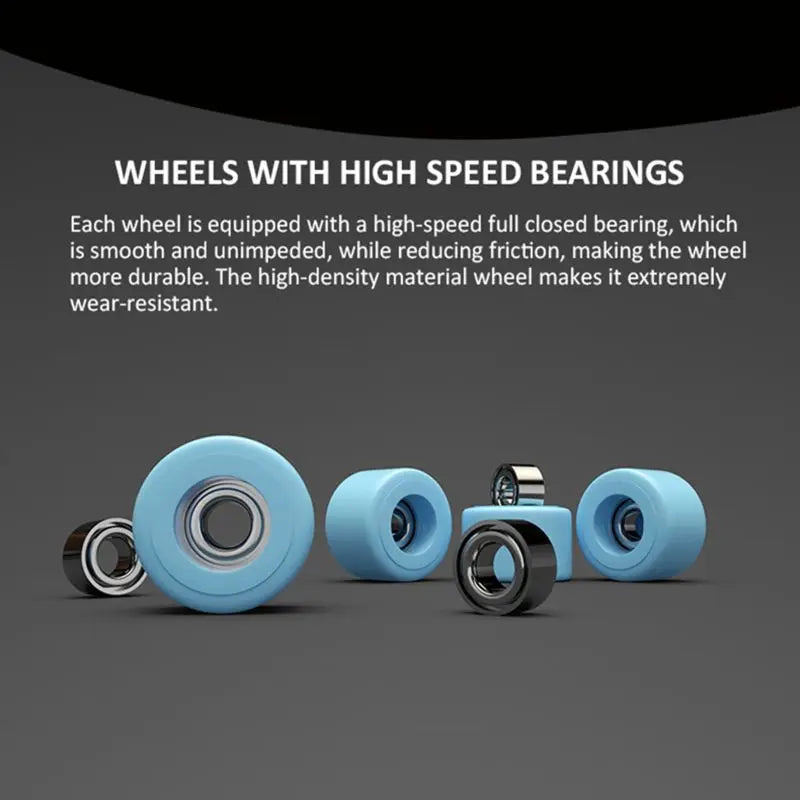 Finger SkateBoard Wooden Fingerboard Toy Professional Stents Finger Skate Set Novelty Children Christmas Gift