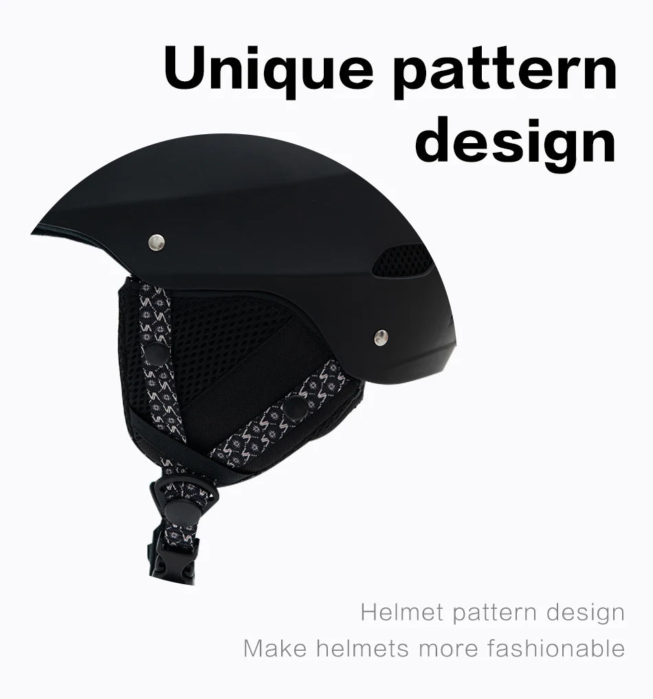 VECTOR Man Women Snowboard Snowmobile Ski Helmet CE Certification Adult Windproof Skating Skateboard Snow Sports Cycling Helmets