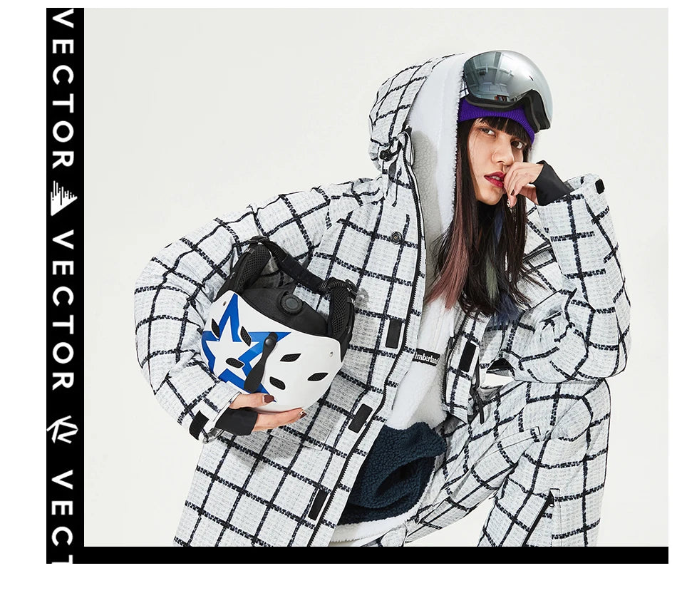 VECTOR Man Women Snowboard Snowmobile Ski Helmet CE Certification Adult Windproof Skating Skateboard Snow Sports Cycling Helmets