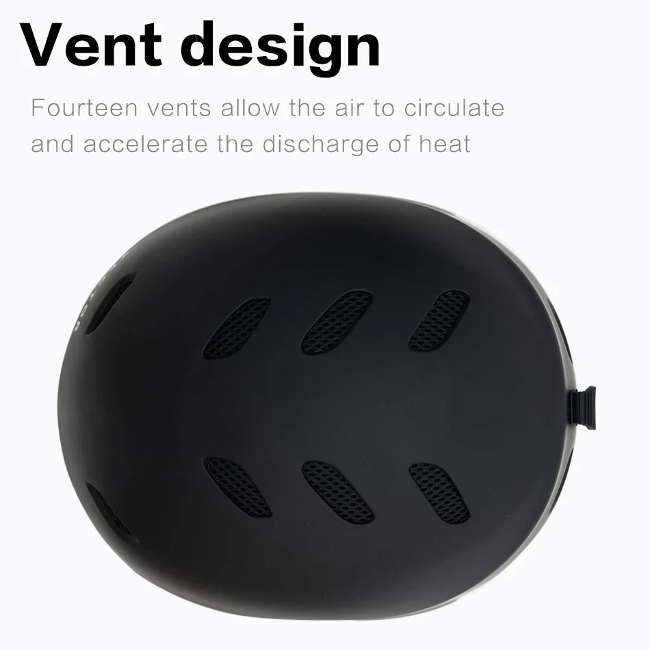 VECTOR Man Women Snowboard Snowmobile Ski Helmet CE Certification Adult Windproof Skating Skateboard Snow Sports Cycling Helmets