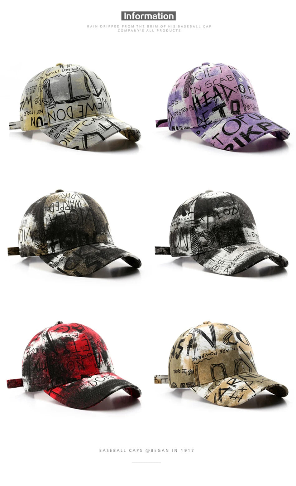 FS Black Red Street Graffiti Baseball Caps For Men Luxury Brand Women Trucker Hat Winter Snapback Hip Hop Cap Gorra Hombre 2025