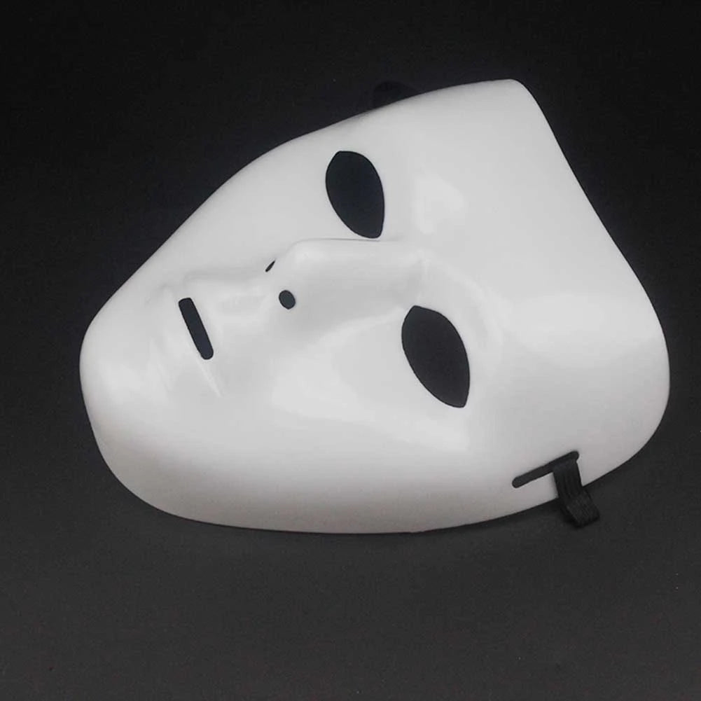 Halloween JabbaWockeeZ Dance Mask Hip-Hop Street Dance White Performances Mask For Man Women Dance Accessories