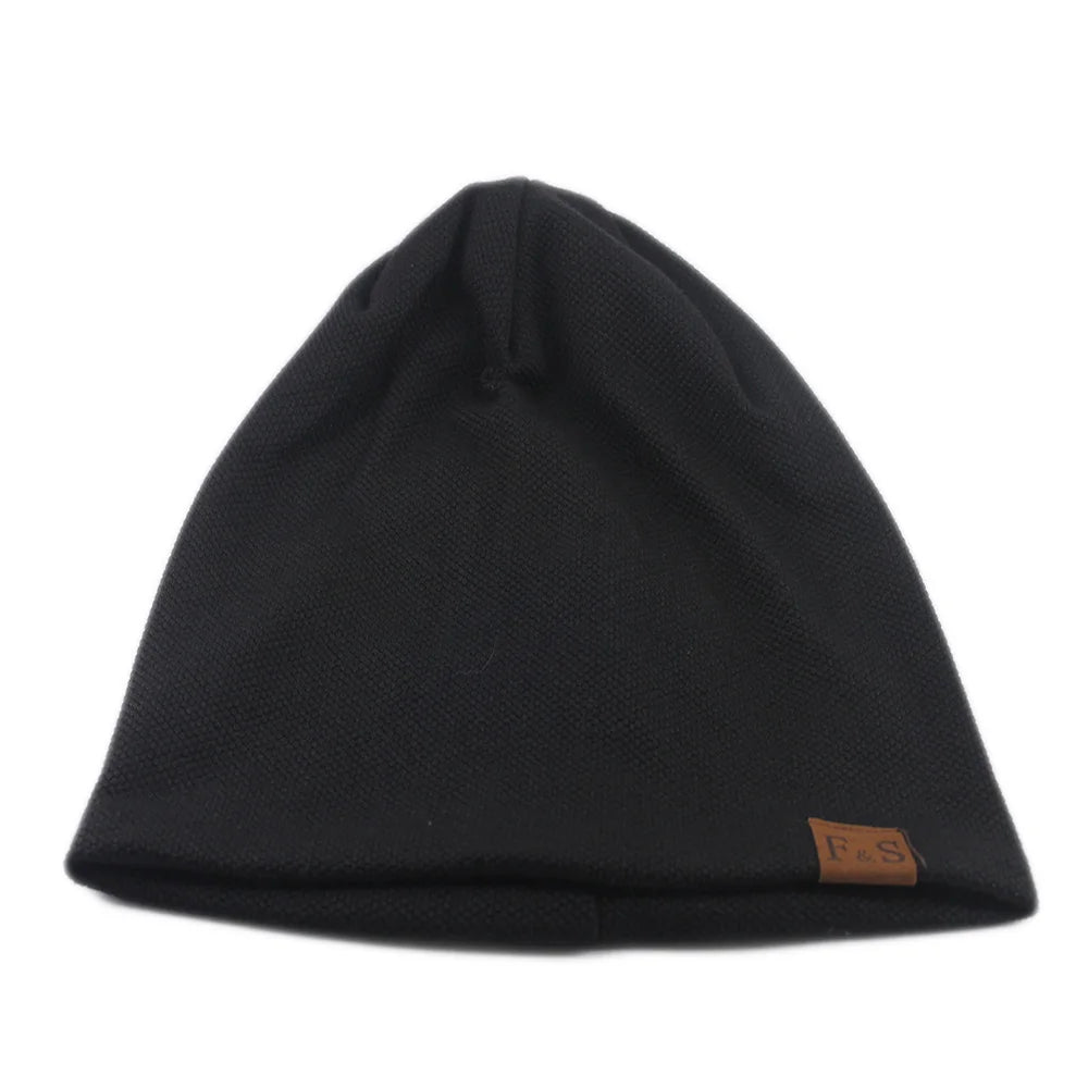 Fashion Bonnet Hat For Men And Women Autumn Knitted Solid Color Skullies Beanies Spring Casual Soft Turban Hats Hip Hop Beanie