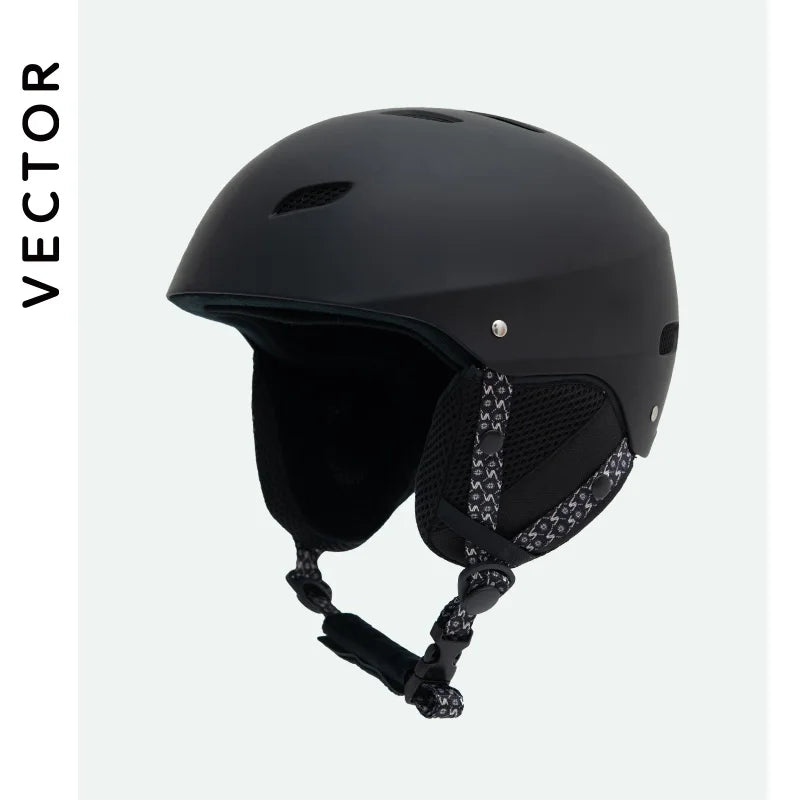 VECTOR Man Women Snowboard Snowmobile Ski Helmet CE Certification Adult Windproof Skating Skateboard Snow Sports Cycling Helmets