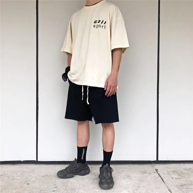 Streetwear Skateboard Harajuku CPFM Kanye West Socks Letter Coconut 350 Calabasas Rap Basketball Hip Hop Fashion Cotton Socks