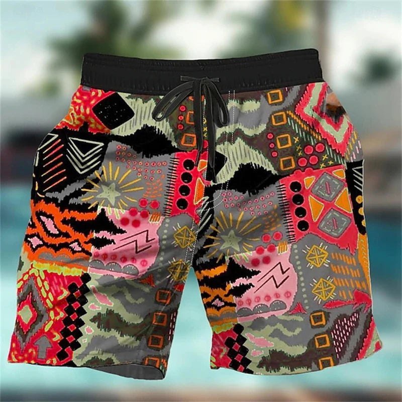 Men Shorts 3D Print Graffiti Art Pattern Beach Short Pants Causal Fashion Men Women Shorts Harajuku Y2k Swimming Board Trunks