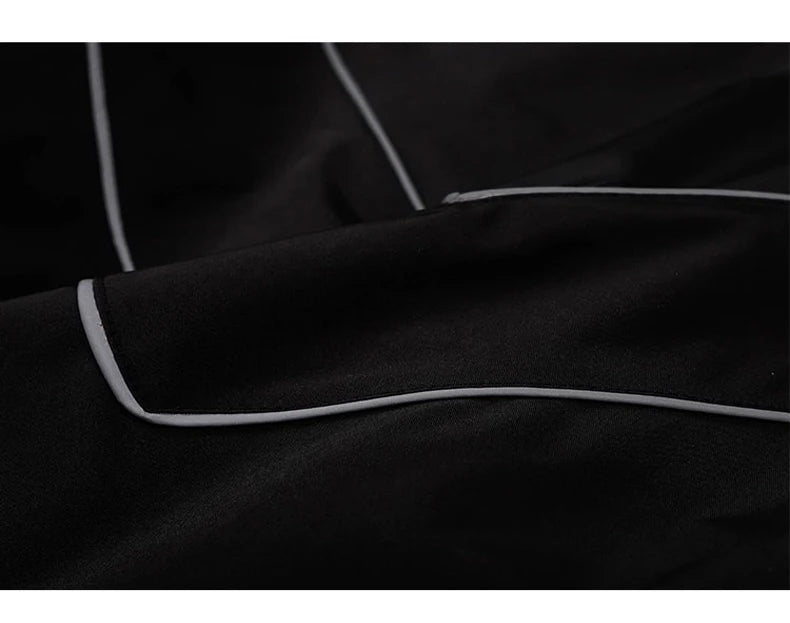 Hip Hop Varsity Jacket Men High Street Patchwork Color Black Windbreaker Coats Women Spring Autumn Thin Fashion College Jackets