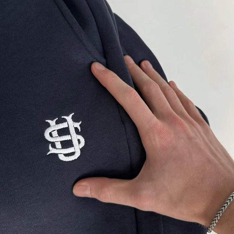 2025 Fashion Embroidery Casual Slim Pants Y2k Street Wearing Solid Color Sport Pants Men and Women Couple Straight Leg Pants Hot