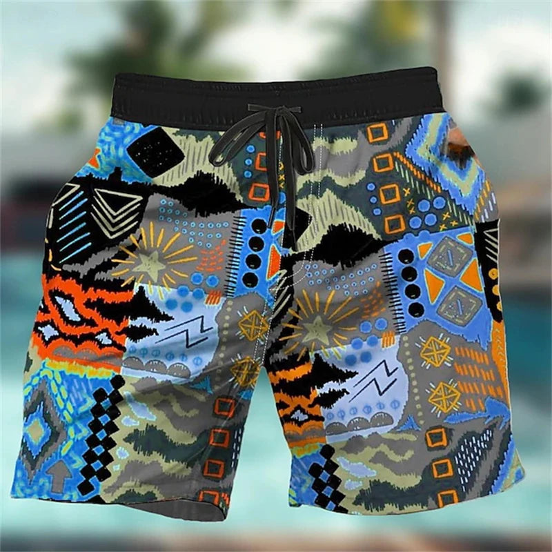 Men Shorts 3D Print Graffiti Art Pattern Beach Short Pants Causal Fashion Men Women Shorts Harajuku Y2k Swimming Board Trunks