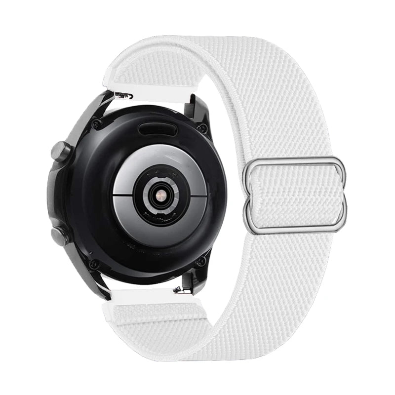 20mm/22mm Elastic Strap For Samsung Galaxy Watch 4 40mm/44mm/ Watch 5/ 5 Pro/Gear S3 Frontier/Gear S3 Classic/Watch 4 classic