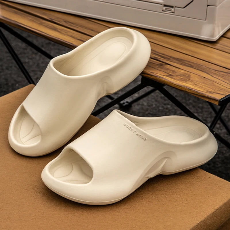 2025 New Fashion Men's Sports Shoes Non Slip Beach Sandals Indoor Outdoor High Quality EVA Slippers Comfortable Couple Slides