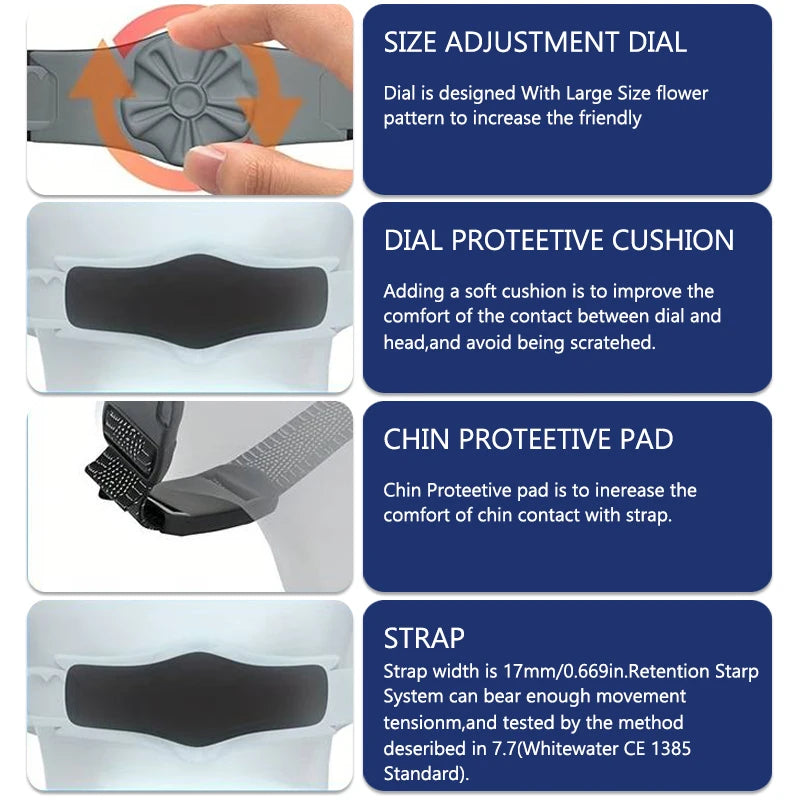 15 Color Certification Water Sport Helmet Kayak Rafting Skateboard Water Sailing Wading surfing Sporting Drifting helmet