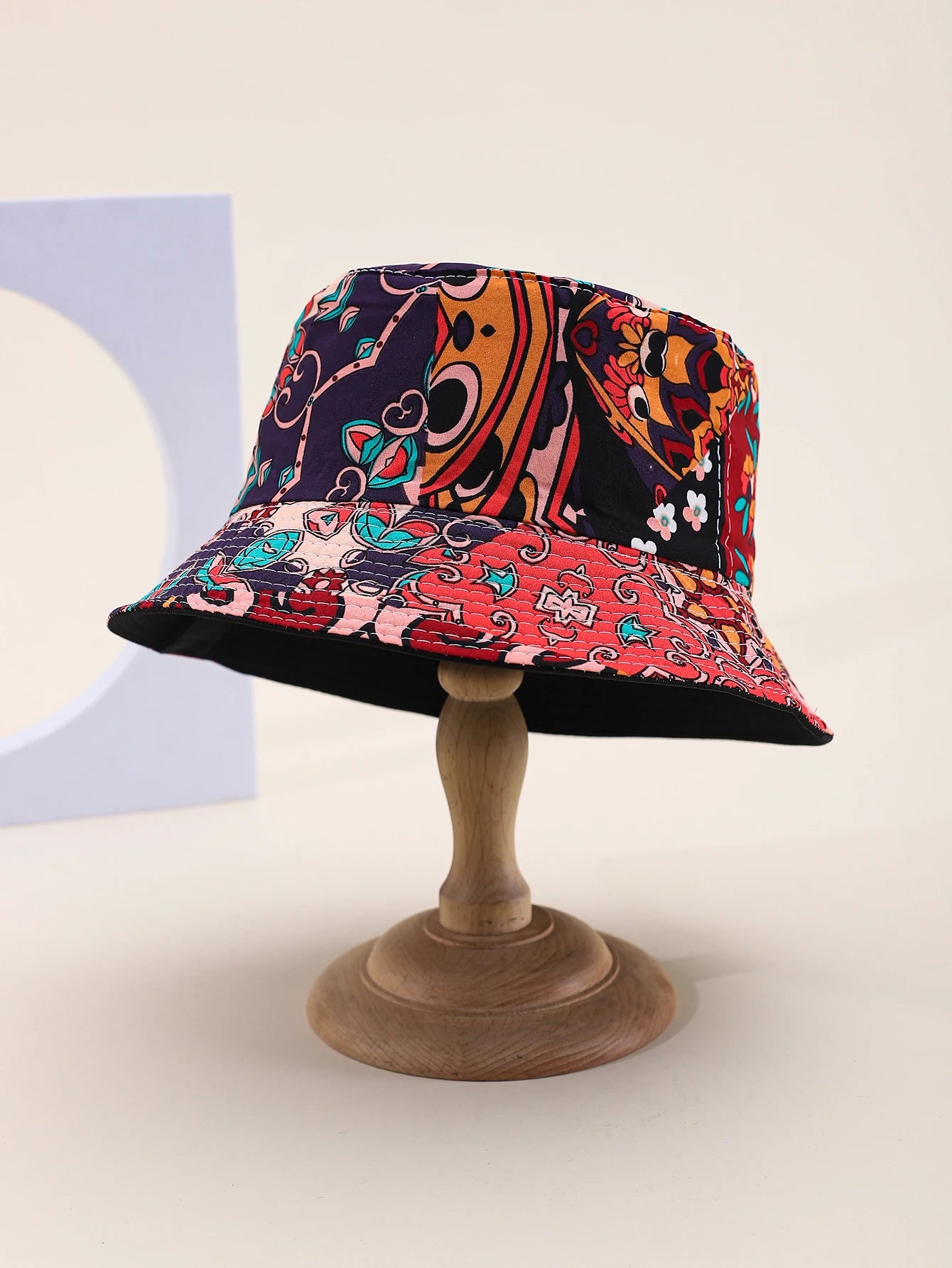 Women's Spring Summer Graffiti Bucket Hat Hip-Hop Flat Brim Street Dance KPOP Fashion Outdoor Sunshade Trendy Cap Sun Hat Men