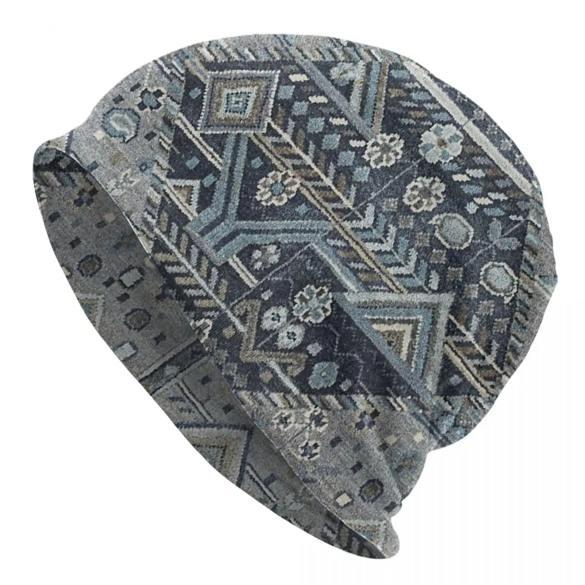 Oriental Rug Art Culture Men Women Adult Beanies Caps Knitting Bonnet Hat Warm Hip Hop Autumn Winter Outdoor Skullies Hats