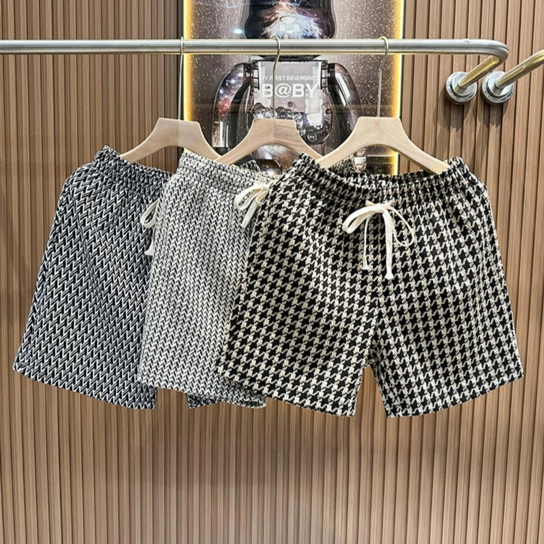 Men's Clothing Print Plaid Shorts Summer Stylish Straight Leg Casual Beach Pants Comfortable Pockets Lightweight Street Shorts