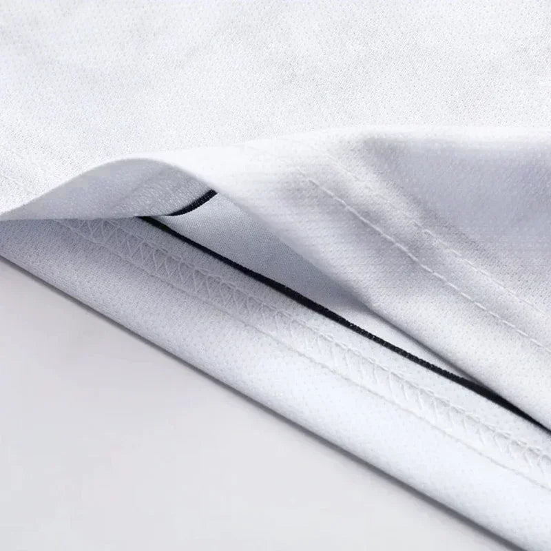 Number Letter Printed Jersey T-Shirt Fan Culture Shirt Men's T-Shirt Street Short Sleeved High Street Hip Hop Oversize T Shirt