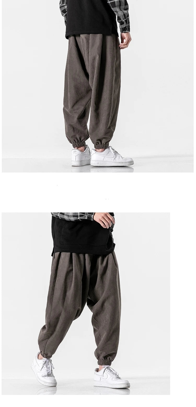 FGKKS 2024 Outdoor Casual Pants For Men Corset Fashion Trend Pants High Quality Design Hot Street Wear Casual Pants For Men