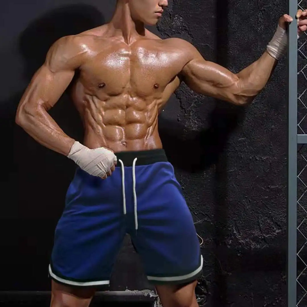 Men's Loose Shorts Male Basketball Gym Fitness Joggers Quick Dry Sports Outfits Hip Hop Rap Street Wear for Men