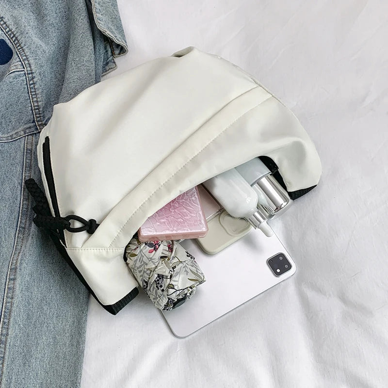 Lady's cross-body phone bag, mini street-style small cross-body bag, lightweight and casual shoulder bag, shell bag, trendy