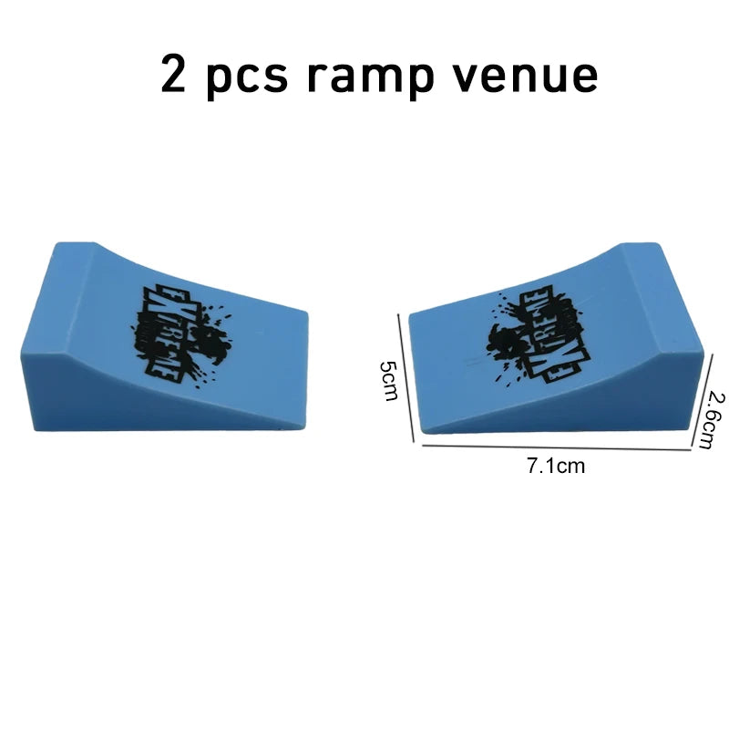 Wooden Professional Finger Skateboards DIY Toys Skate Park Tech Parts Deck Stunt Metal Bracket Bearing Wheel Tabletop Toys Gifts