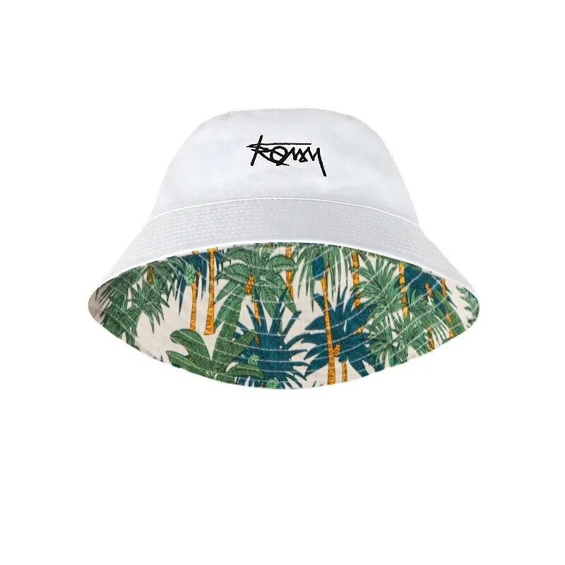 Big Head Size Fisherman Hat Male Reversible Hawaii Korean Spring Hats for Men Casual Panama Hat Bob Hip Hop Bucket Men Caps