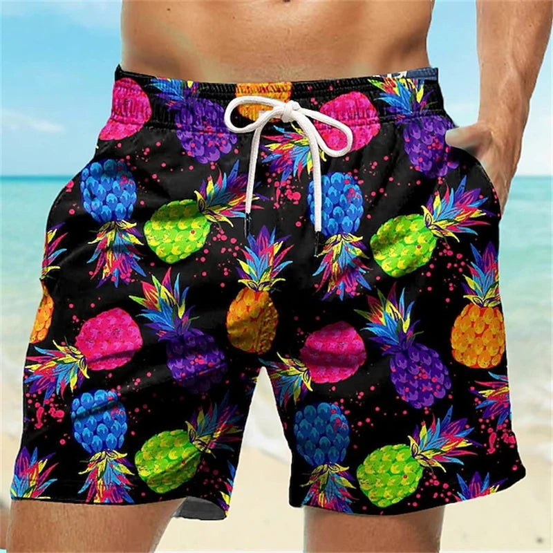 Men Shorts 3D Print Graffiti Art Pattern Beach Short Pants Causal Fashion Men Women Shorts Harajuku Y2k Swimming Board Trunks