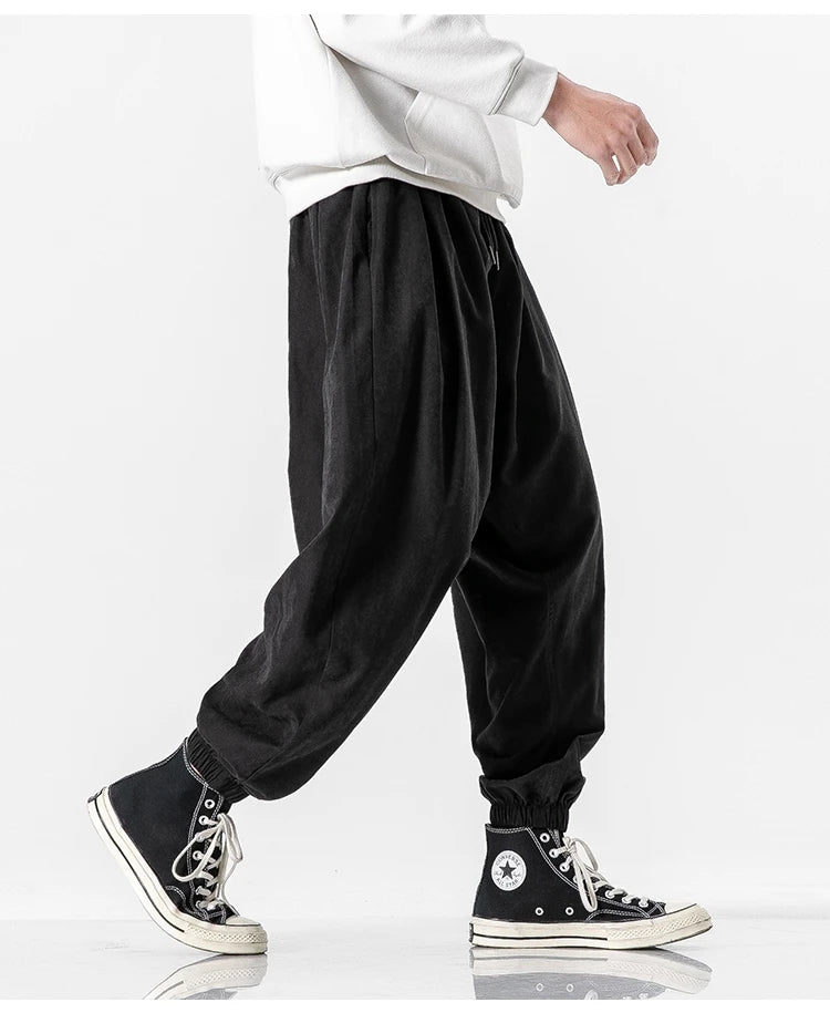 FGKKS 2024 Outdoor Casual Pants For Men Corset Fashion Trend Pants High Quality Design Hot Street Wear Casual Pants For Men