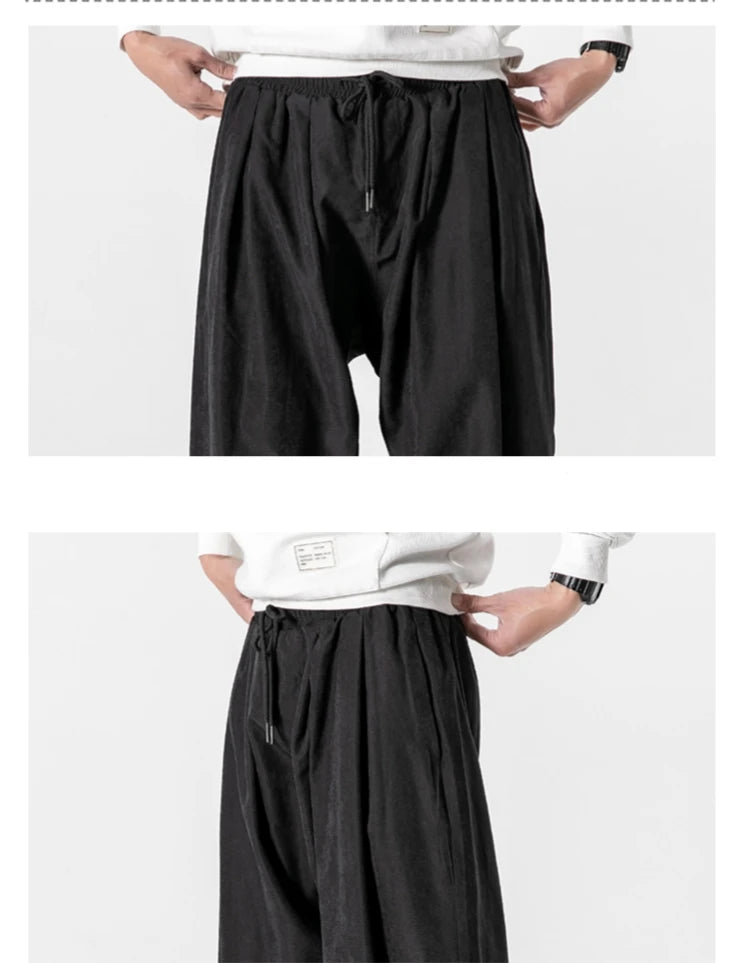 FGKKS 2024 Outdoor Casual Pants For Men Corset Fashion Trend Pants High Quality Design Hot Street Wear Casual Pants For Men