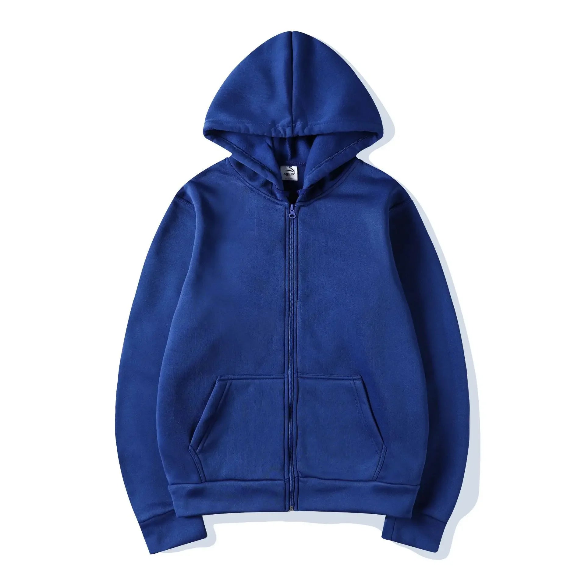 Fashion Casual Black Gray Blue Zipper Hoodie Hip Hop Street Wear Sweatshirts Skateboard Men/Woman Pullover Hoodies Male Hoodie