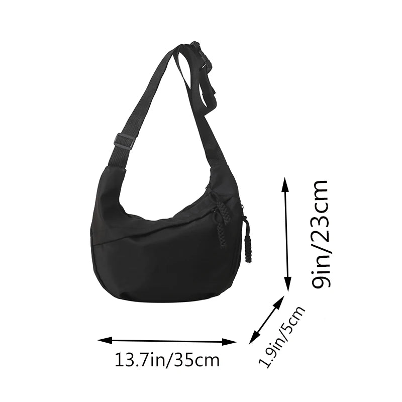 Lady's cross-body phone bag, mini street-style small cross-body bag, lightweight and casual shoulder bag, shell bag, trendy