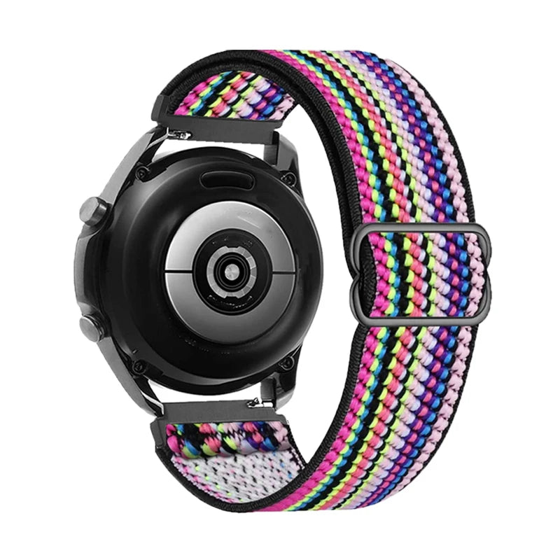 20mm/22mm Elastic Strap For Samsung Galaxy Watch 4 40mm/44mm/ Watch 5/ 5 Pro/Gear S3 Frontier/Gear S3 Classic/Watch 4 classic