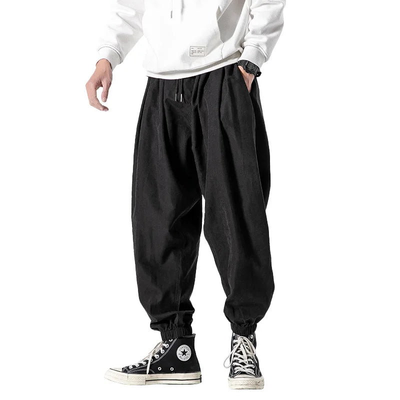 FGKKS 2024 Outdoor Casual Pants For Men Corset Fashion Trend Pants High Quality Design Hot Street Wear Casual Pants For Men