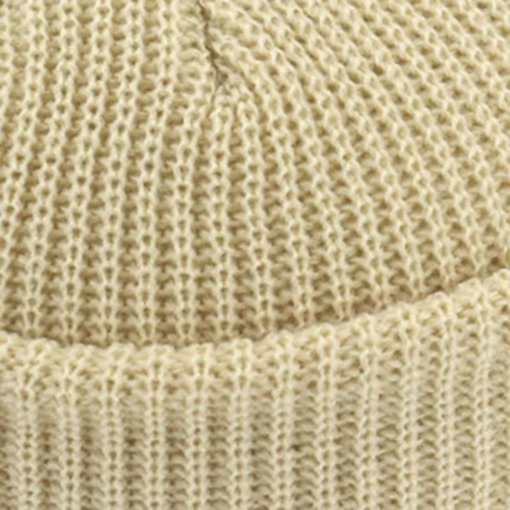 Autumn and Winter Retro Fashion Knitted Hat Men's and Women's Versatile Street Trend Hip Hop Hat Outdoor Warm Hat
