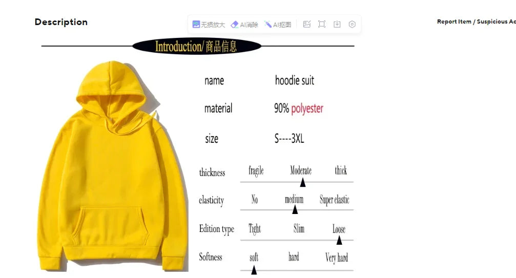 2025 Harajuku Casual Everlast Logo Font Graphic Hoodie Winter Man Sweatshirt Classic Hot Products Selling Street Wear Trends