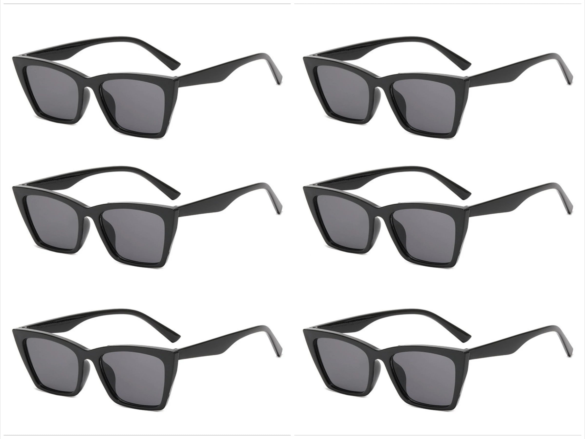 Hip-hop Cat Eye Sunglasses Aesthetic Shades Summer Retro Sunglasses for Women