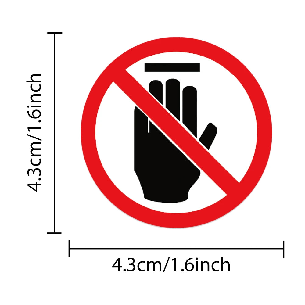 62 Pieces of Fun Warning Stickers for Luggage, Notebooks, Guitars, Skateboards, and Waterproof PVC Graffiti Stickers