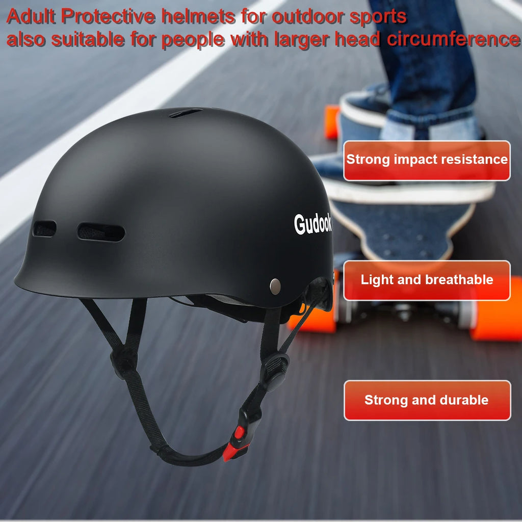 Adult Bike Helmet for Bicycle Cycling Biking Skating Skateboard Helmet Extra large head circumference L 58-61cm&XL 61-64cm