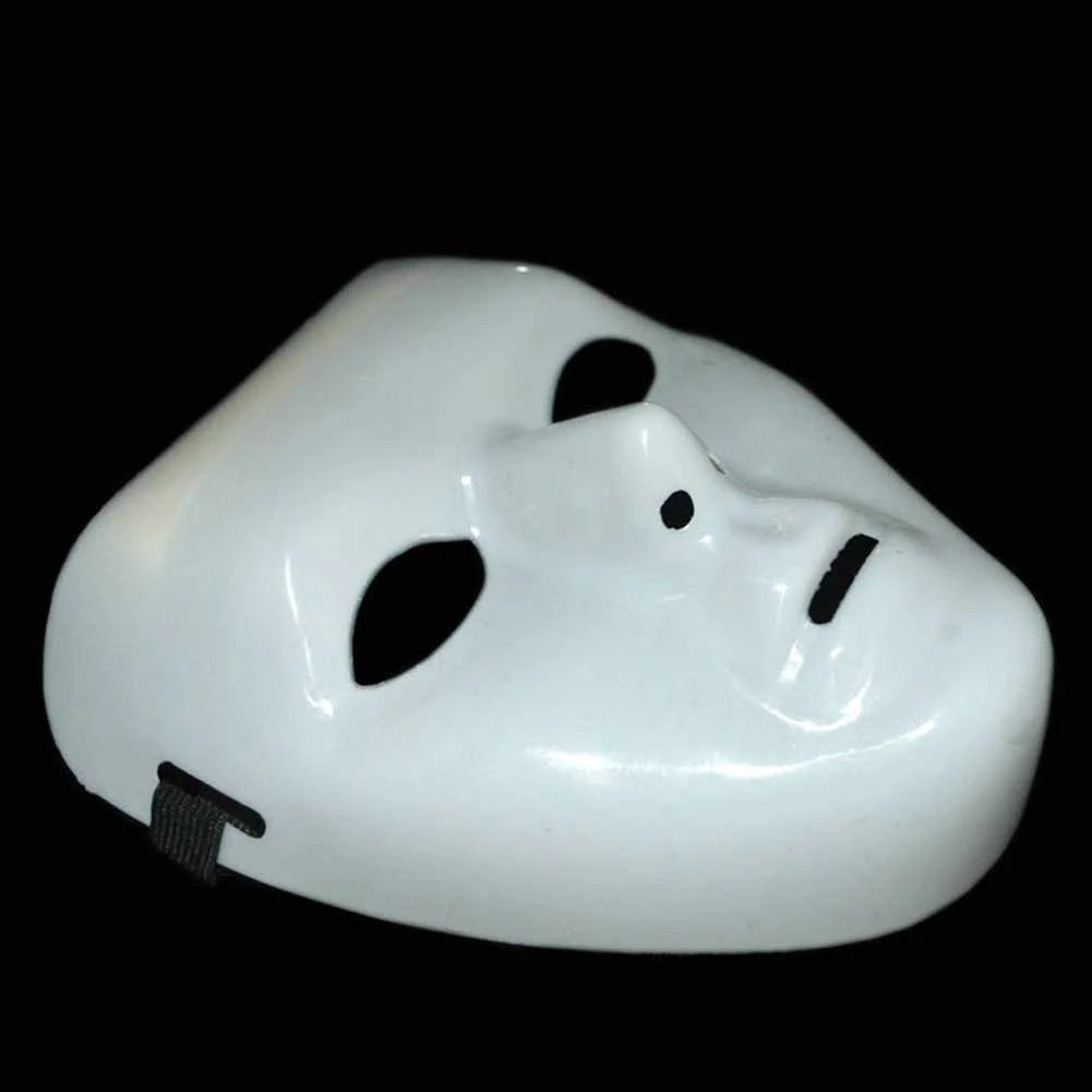 Halloween JabbaWockeeZ Dance Mask Hip-Hop Street Dance White Performances Mask For Man Women Dance Accessories