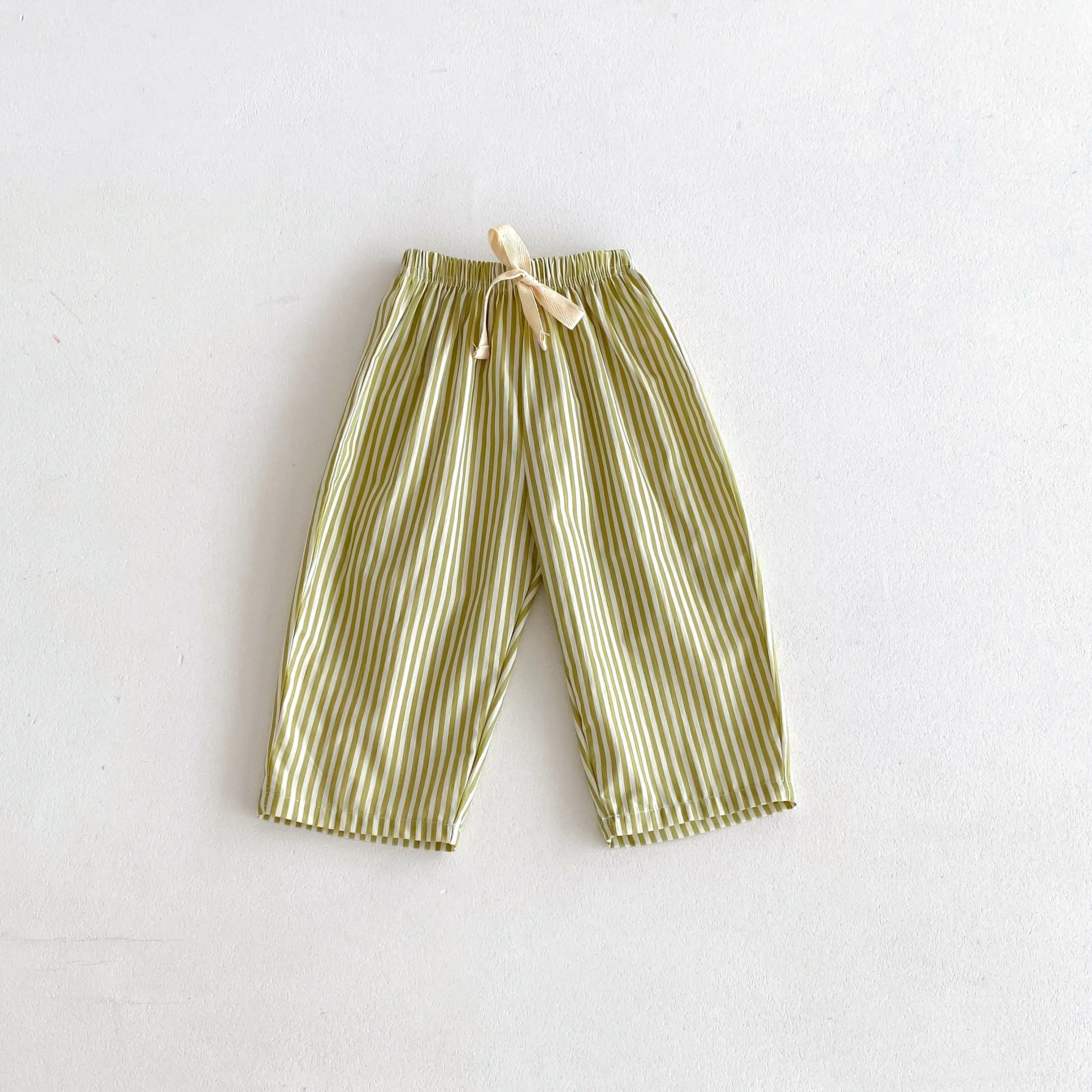 1 2 3 4 5year Old Kids Clothes Striped Harem Pants Fashion Casual Loose Children's Wear Trousers Boys Girls Thin Wide Leg Pant