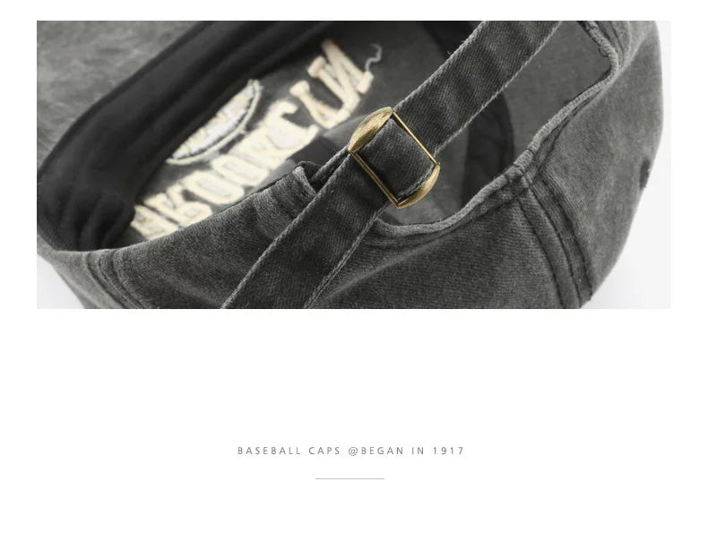 Brooklyn Alphabet Baseball Cap Men Women's Cowboy Baseball Cap Summer Cotton Hat Snapback Hip-Hop Hat Casual Gorra Hombre Visor