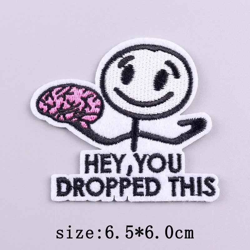 Little Yellow Duck Embroidery Patches For Clothing Hip Hop Animal Patch Iron On Patches On Clothes Fusible Patch Stickers Badges