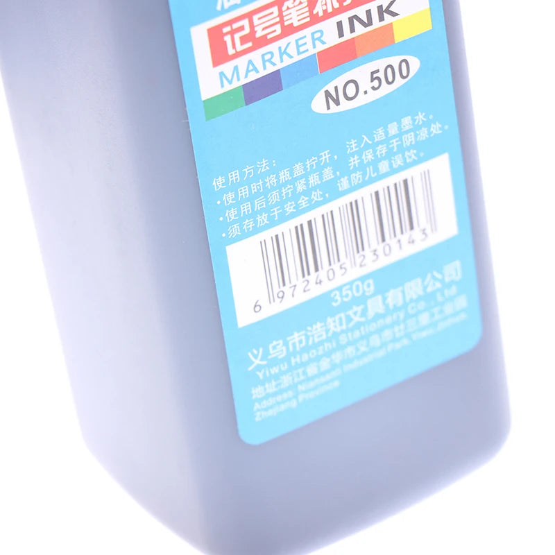 500ml Permanent Dry Graffiti Oil Marking Pen For Marking Pen To Add Ink, Smooth And Easy To Use Stationery