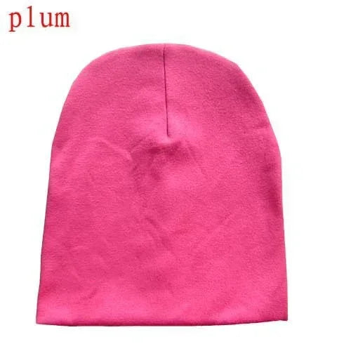 6M-3Y Baby Street Dance Hip Hop Hat Cotton Spring Autumn Toddler Cap Scarf for Boys Girls Winter Warm Solid Color Children