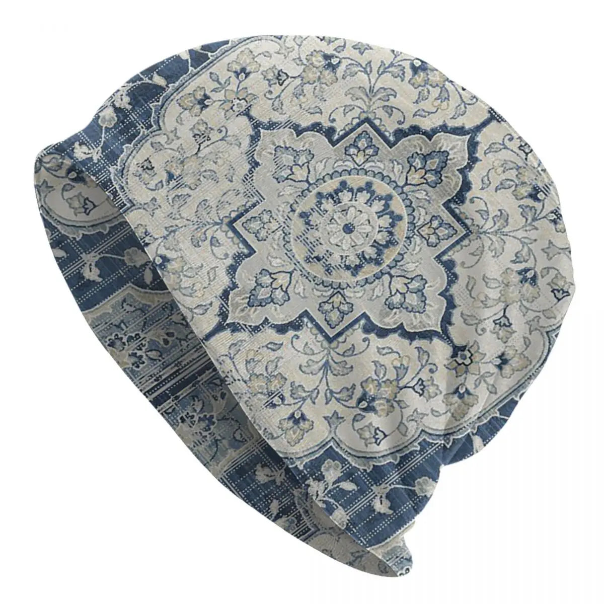 Oriental Rug Art Culture Men Women Adult Beanies Caps Knitting Bonnet Hat Warm Hip Hop Autumn Winter Outdoor Skullies Hats