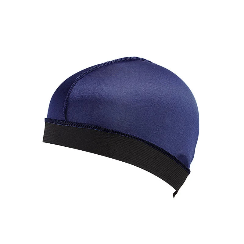 New Thick Silky Breathable Dome Elastic Mesh Wig Cap For Men Women Breathable Knit Street Style Cap Silky Wave Cap