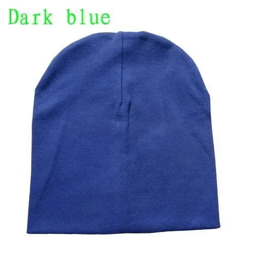 6M-3Y Baby Street Dance Hip Hop Hat Cotton Spring Autumn Toddler Cap Scarf for Boys Girls Winter Warm Solid Color Children