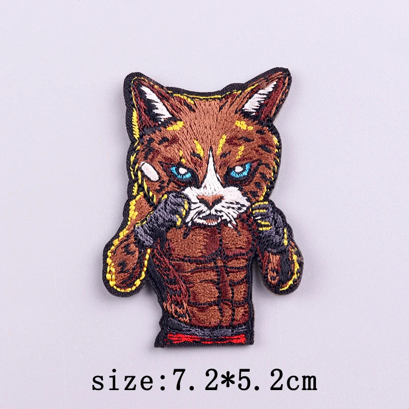 Little Yellow Duck Embroidery Patches For Clothing Hip Hop Animal Patch Iron On Patches On Clothes Fusible Patch Stickers Badges