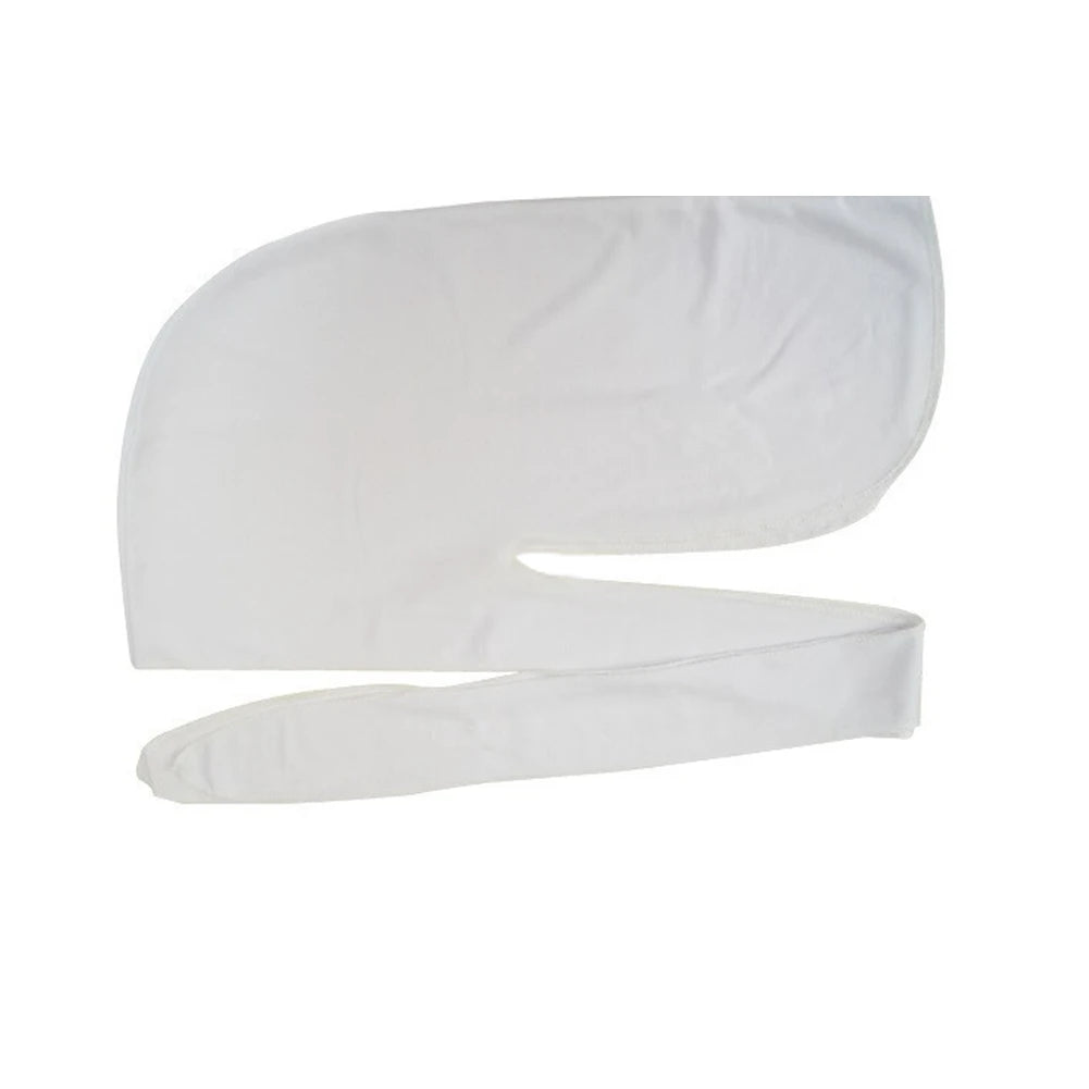 Fashion Du-rag Scarf Head Wrap Rap Band Tie Down Hat Outdoor Sports Bandanas Children Headwear For Hip Hop Hat Men Women