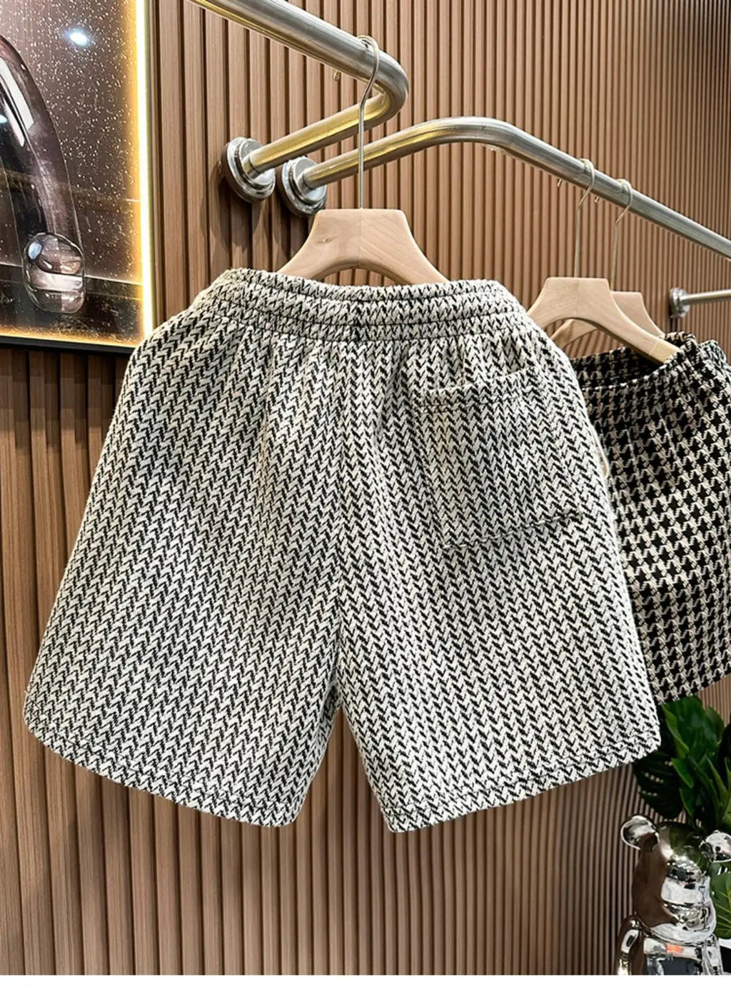 Men's Clothing Print Plaid Shorts Summer Stylish Straight Leg Casual Beach Pants Comfortable Pockets Lightweight Street Shorts